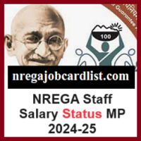 nrega job card staff salary status mp 2024-25